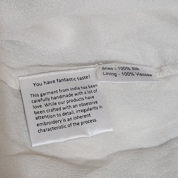 Rococo Sand Paloma Embroidered Top and Shorts Set Size XS b202 - Picture 13 of 14